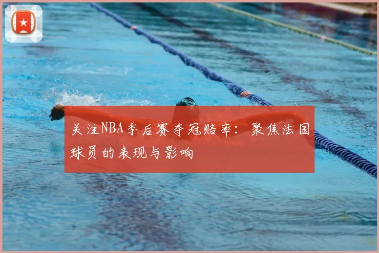 关注NBA季后赛夺冠赔率：聚焦法国球员的表现与影响